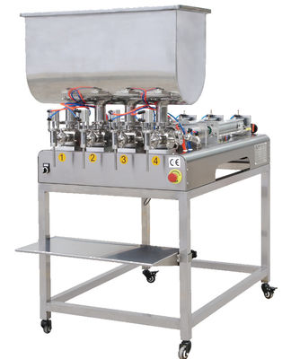 Semi Auto Pneumatische het Flessenvullenmachine 500ml 1000ml van 100ml