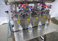 4 Machine van het hoofdenss304 de Semi Automatische Flessenvullen voor de Autolotion van de Smeermiddelolie